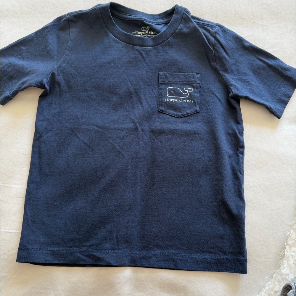 Vineyard Vines Boys' Long Sleeve Tees in Navy, Blue, White, Red, Mint, Gray - Picture 10 of 10